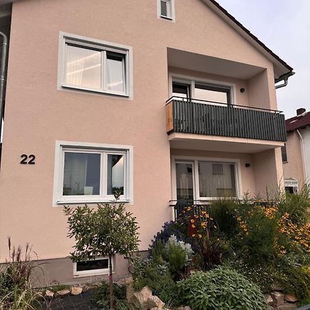 Helle und gemütliche Ferienwohnung in Lorsch Exterior foto